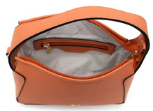 Load image into Gallery viewer, Whitney Coral Vegan Leather Handbag
