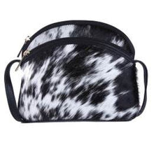 Load image into Gallery viewer, Zane Black Saddle & Style Crossbody