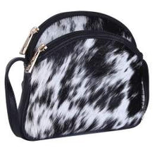 Load image into Gallery viewer, Zane Black Saddle & Style Crossbody