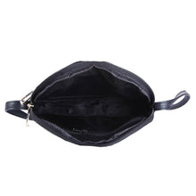 Load image into Gallery viewer, Zane Black Saddle & Style Crossbody