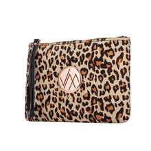 Load image into Gallery viewer, Gia Nude Genuine Leather Clutch