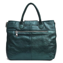 Load image into Gallery viewer, Darling Teal Leather Soft Handbag