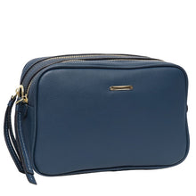 Load image into Gallery viewer, Charles Navy Genuine Leather Bag