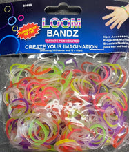 Load image into Gallery viewer, Transparent Tie Tye Loom Bands