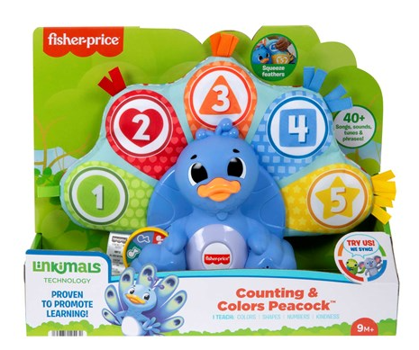 Infantino learning best sale peacock