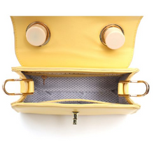 Load image into Gallery viewer, Clifford Lemon Vegan Leather Handbag

