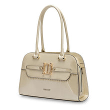 Load image into Gallery viewer, Serene Latte Faux Leather Bag
