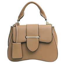 Load image into Gallery viewer, Free Taupe Vegan Leather Bag
