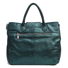 Load image into Gallery viewer, Darling Teal Leather Soft Handbag
