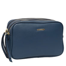 Load image into Gallery viewer, Charles Navy Genuine Leather Bag
