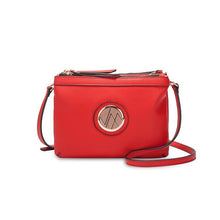 Load image into Gallery viewer, Daydream Red Genuine Leather Crossbody Bag
