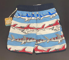 Load image into Gallery viewer, Boys Boardshorts Here Comes Trouble

